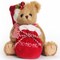 Bearington Christmas Stuffed Animals Teddy Bear Plush Christmas Bear Decorations - Jolly Jingles 10"